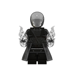 中国原创漫威雷霆特工队积木叶莲娜哨兵幽灵超英拼装人仔玩具模型