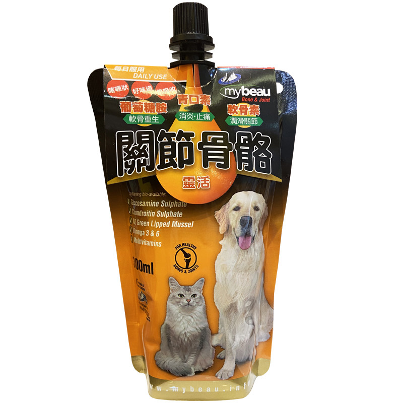 新西兰mybeau猫狗用关节护理啫喱软骨素葡萄糖胺强关节防退化
