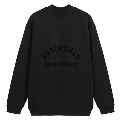 FEAROFGOD高街玄青黑高领卫衣