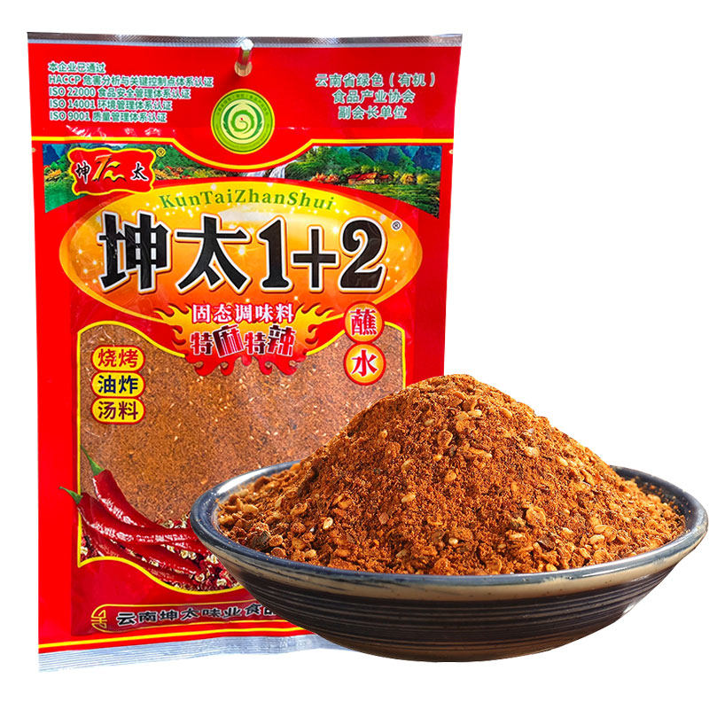 坤太袋装云南辣椒面特辣特麻