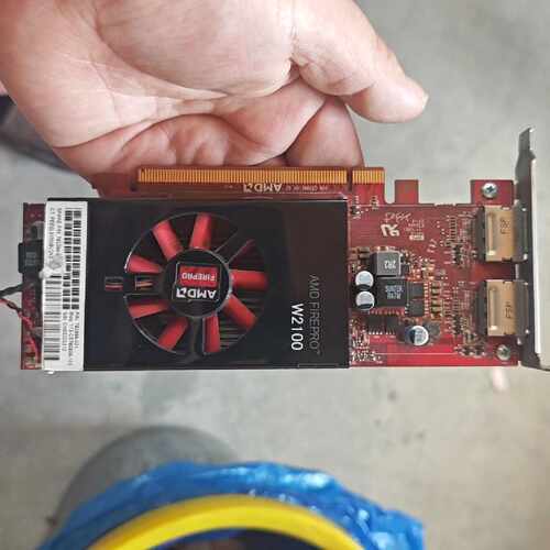 AMD Firepro W2100 2GB 专业图形显卡 工控配件