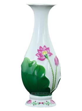 陶瓷客厅供佛花瓶观音净水瓶插花