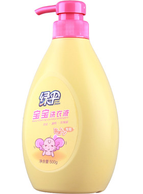 绿伞宝宝去渍特惠装促销洗衣