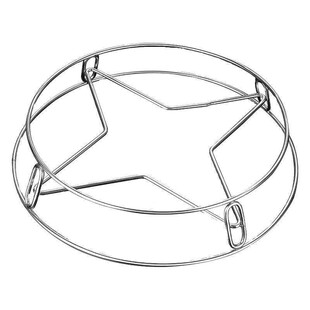 不锈钢锅架厨房家用置物架子放锅盖隔热防烫锅具锅垫支架蒸架收纳