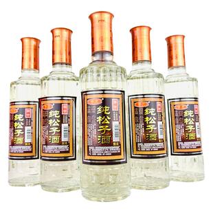 云南特产酒南中纯松子酒400ml×6瓶42度柔和经济露酒大瓶圆瓶