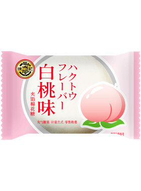徐福记白桃味喜糖棉花糖252g