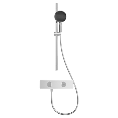 watermax极简电镀银色花洒H728e