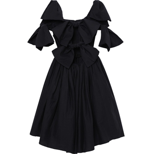 IT pushBUTTON女装蝴蝶结连衣裙新款性感可爱镂空蓬蓬裙30507WXL