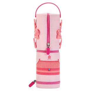 故宫文创脊兽多功能硅胶笔袋筒耐脏学习可爱创意新款学生文具礼y