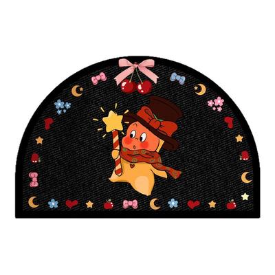 星星人卫生间耐磨防滑软硅藻泥浴室地毯厕所门口地垫垫吸水脚垫