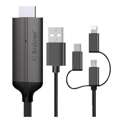 typec转hdmi投屏转换器连接线