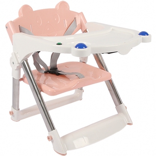 宝宝餐椅吃饭座椅儿童矮脚饭桌可折叠便携式婴儿椅子0-2岁餐桌椅