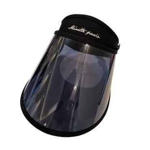 台湾uvcity小S同款防晒帽抗UV防紫外线防飞沫全面遮阳帽铁面人