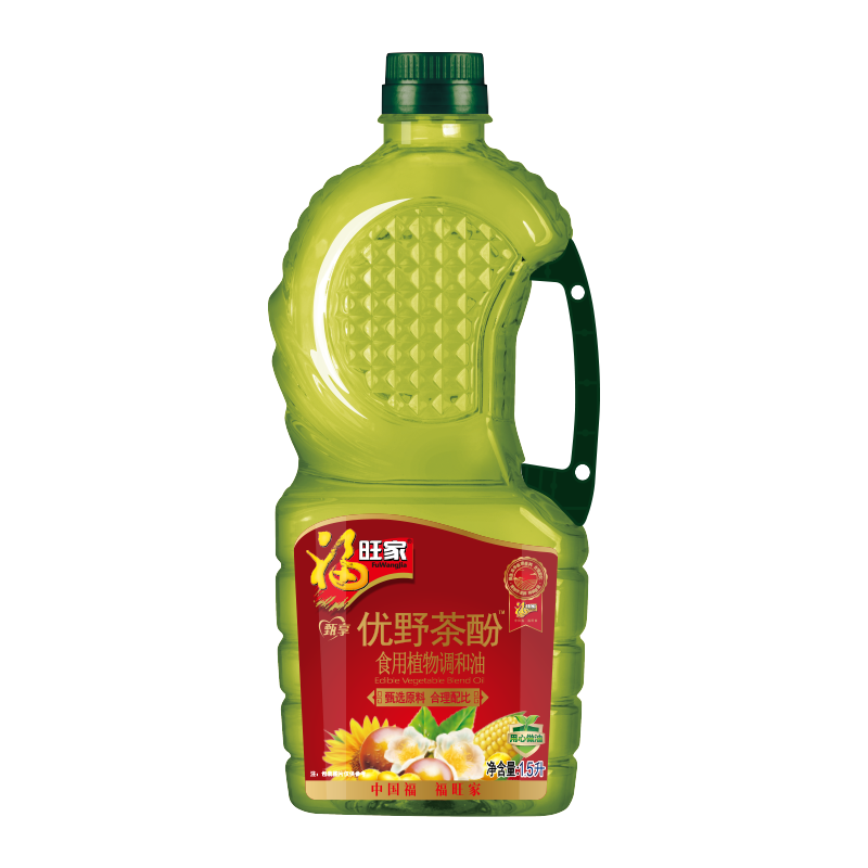 福旺家山茶葵花籽植物调和油1.5L食用油小瓶正品商用家用团购批发