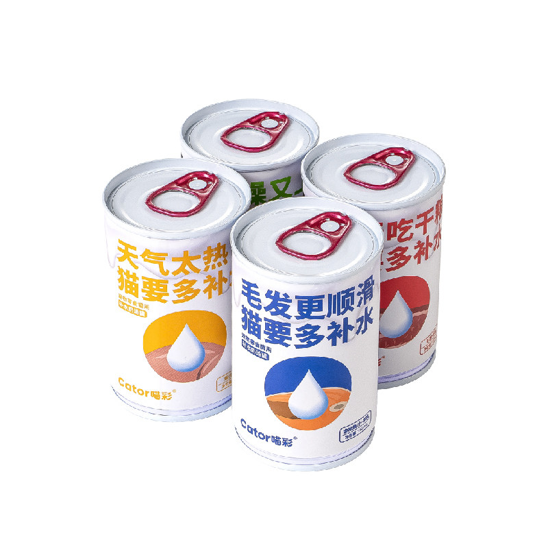 喵彩补水奶汤罐猫罐头150ml