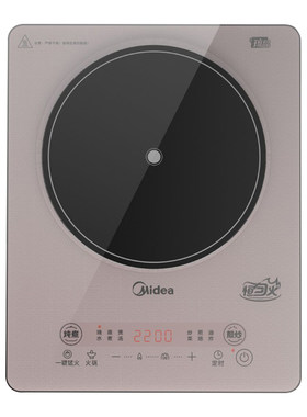 Midea/美的 MC-22MB02电磁炉 琉晶溢彩面板 2200W多功能大火爆炒