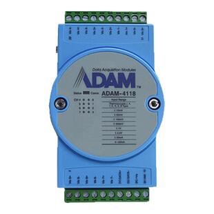 研华ADAM-4118/4117/4018+/4017+/4019/4520转换器热电偶输入模块