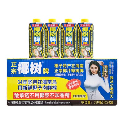 椰树牌椰汁椰子汁饮料海南特产
