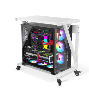 海景房移动主机托架创世神太阳神台式电脑机箱底座打印机置物架