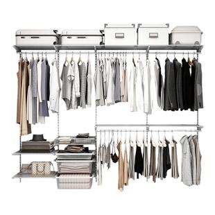 美达斯金属衣柜移门推拉门衣帽间框架定制精装修房储物间收纳置物