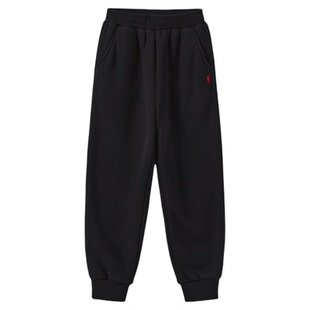 POLOWALK童装男童卫裤25秋冬新款中大童百搭长裤舒适束脚休闲裤