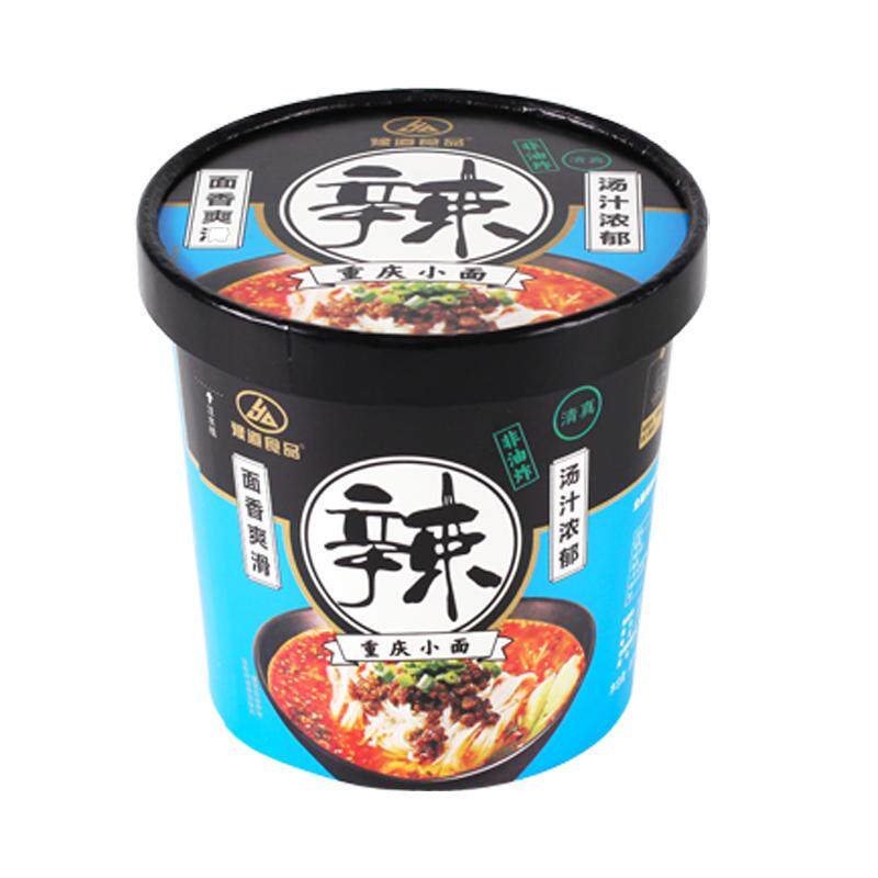 香辣重庆小面135g*6桶整箱非油炸
