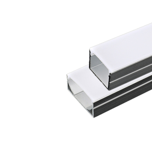 三角铝合金灯槽U型明装暗装灯槽墙角线全屋无主灯线条灯铝槽