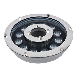喷泉灯led防水景观水底灯12V24V七彩水下灯鱼池灯中孔广场涌泉灯