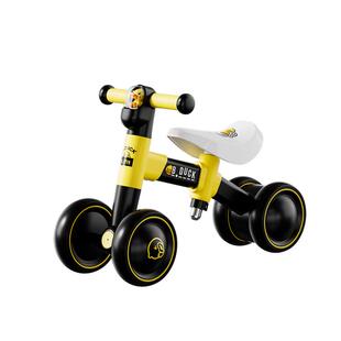 小黄鸭儿童平衡车四轮学步车1一3岁婴幼儿宝宝扭扭滑行溜溜车玩具