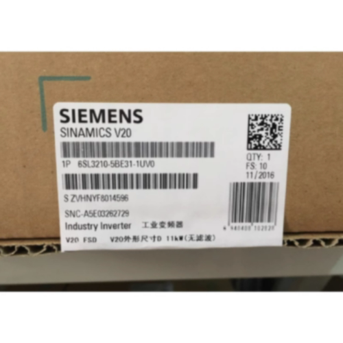 议价6SL3210-5BE31-1UV0西门子原装 V20 11KW变频器 6SL32105BE31