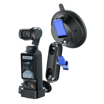 金属防抖pockt3车载拍摄支架吸盘