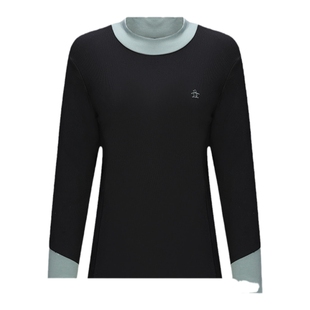 MUNSINGWEAR万星威女士春夏高尔夫运动圆领长袖T恤