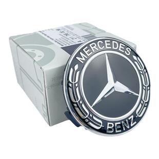 奔驰轮毂盖标S级C级E级ML350 GLC E300l GLK GLE车轮胎中心盖标志