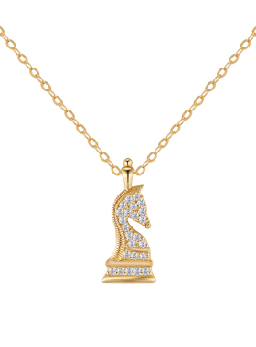 森吾《小喜马》骑士马项链