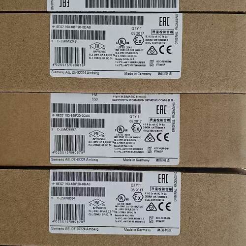 询价-6ES7193-6BP20-0DA0  未封