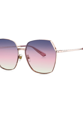 暴龙女款太阳镜大框蝶形旅游墨镜