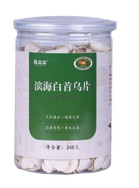 滨海何首乌粉首乌片多年野生熟制