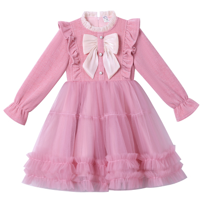 公主裙女童春秋2025新款连衣裙