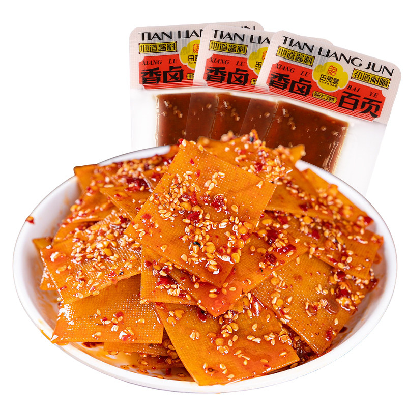 平江豆干香辣卤百页千张
