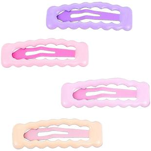 星星发夹儿童可爱彩色前额刘海bb夹女童侧边碎发小夹子头饰不伤发