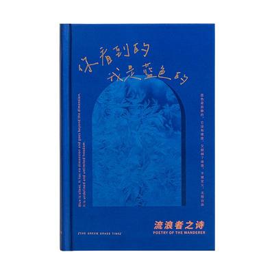 青禾纪流浪者之诗手账本文艺精致创意A5笔记本励志日记本克莱因蓝大学生旅游笔记本本子恋爱记录本笔记本子