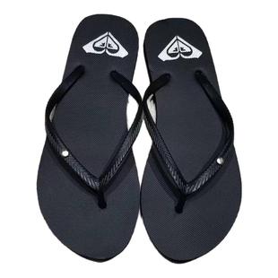 现货ROXY2025夏季限量款防滑凉拖鞋女简约时尚百搭沙滩人字拖