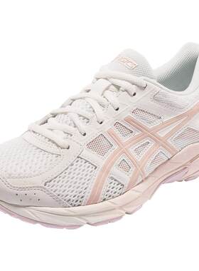 【自营】ASICS亚瑟士跑鞋女GEL-CONTEND 4樱花粉运动鞋T8D9Q-105