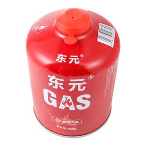 户外扁气罐野外瓦斯丁烷气体便携高原高山气罐大瓶燃气煤气罐小罐