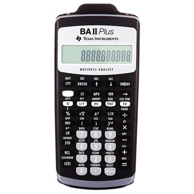 TI德州仪器BAII金融理财计算器