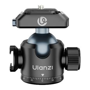 Ulanzi优篮子 T100球形万向云台Uka快装vlog手机单反相机热靴阻尼360°全景摄影直播拓展补光灯底座支架配件