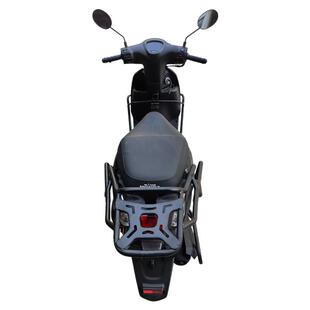 适用本田踏板摩托车NWM125后货架尾箱架改装载物架后靠背加厚配件