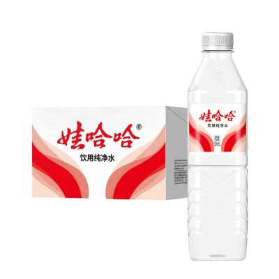 娃哈哈饮用水350ml整箱24瓶