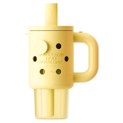 holoholo洞洞吸管杯子女生大容量塑料办公室高颜值夏季巨无霸水杯