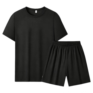 看守所监狱男女衣物夏季冰丝速干套装夏天短袖短裤子拘留所专用品